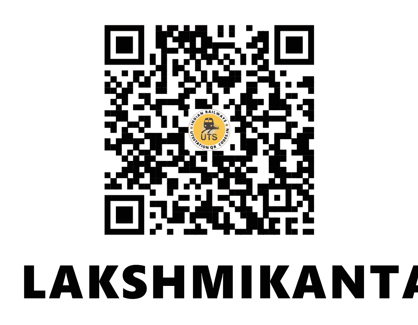 UTS QR Code for LAKSHMIKANTAPUR - LKPR (ER - WEST BENGAL)